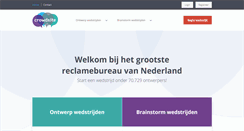 Desktop Screenshot of crowdsite.nl